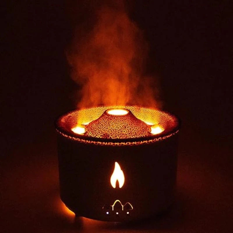 Volcano mist humidifier